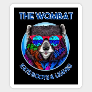 The Wombat - Eats Roots & Leaves Sticker